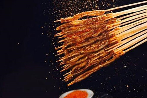 奇味铁板烤鸭肠
