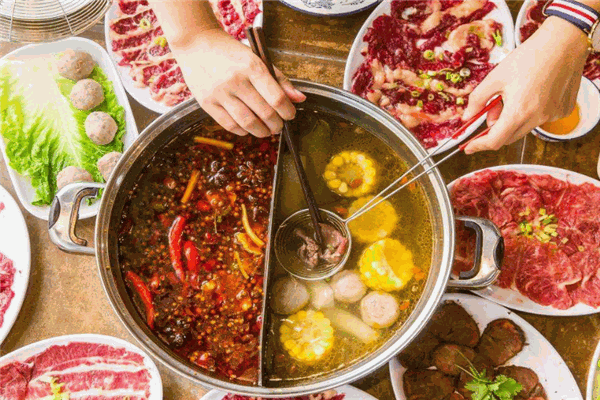 黑元素粗粮汤锅