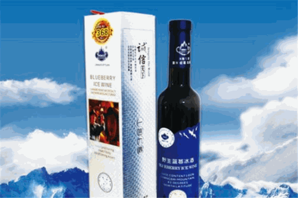 林海雪原蓝莓酒