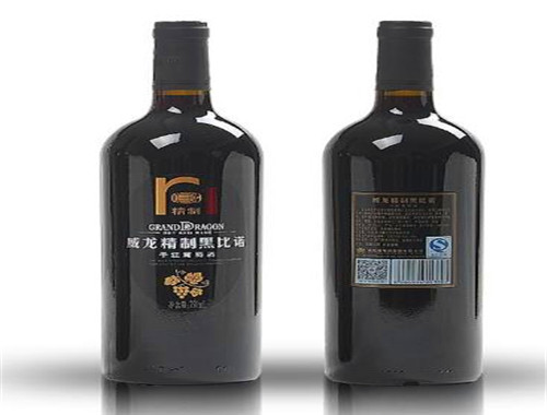 龙山黑比诺红葡萄酒