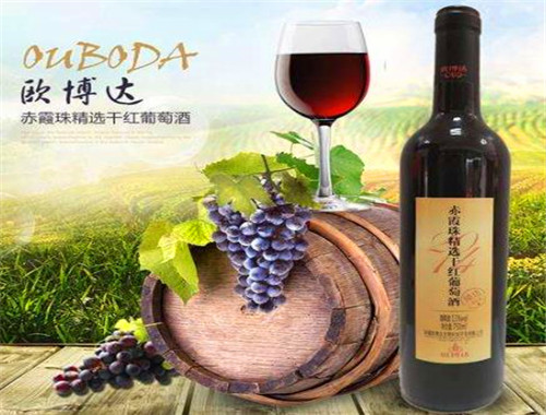 欧博达红酒
