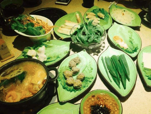 一叶一世界素食火锅