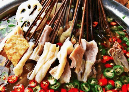 串签麻辣烫