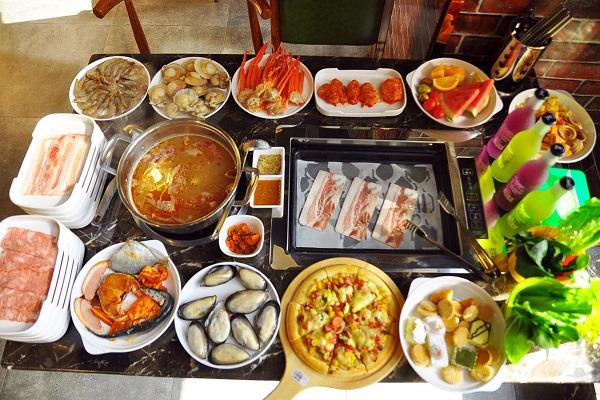 不将就自助烤肉小火锅