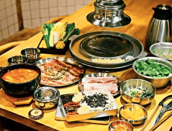 韩牛庭院烤肉店