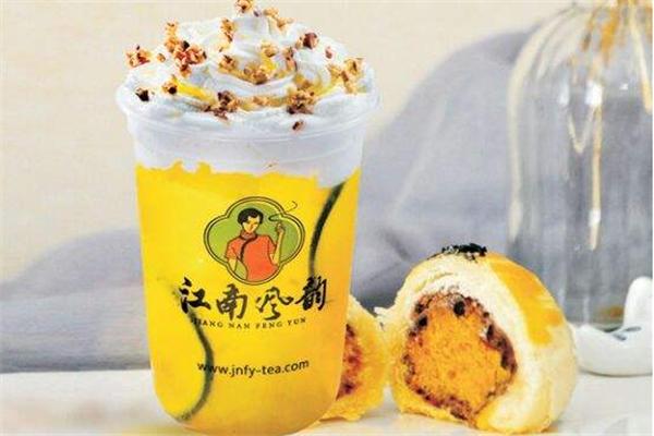 江南风韵奶茶饮品