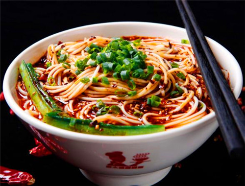 老太婆摊摊面