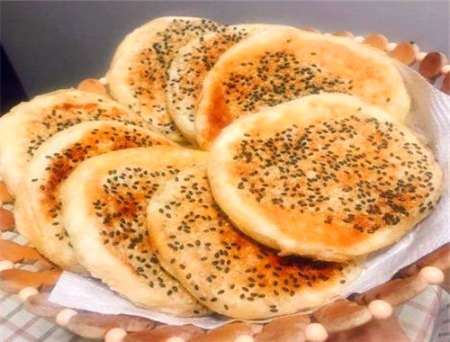 芝麻油酥烧饼
