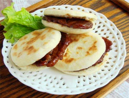 庆贺烧饼夹里脊