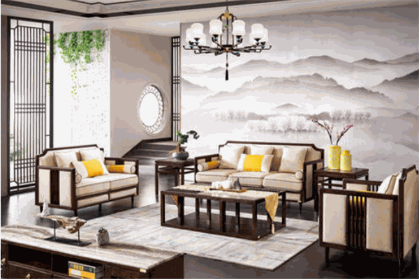 康阁斯新中式家具