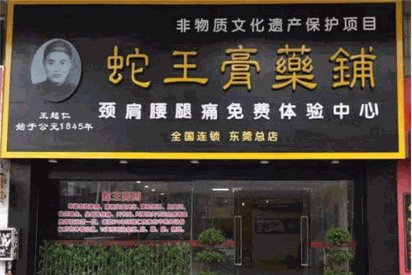 蛇王药膏铺加盟