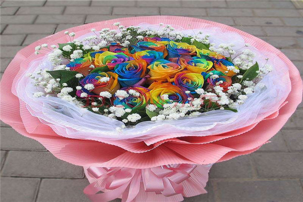 七彩鲜花礼品加盟