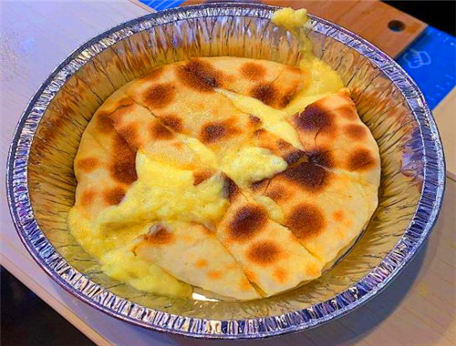 烤瓦迪卡芝士榴莲水果饼