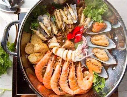大钱海蒸汽海鲜火锅