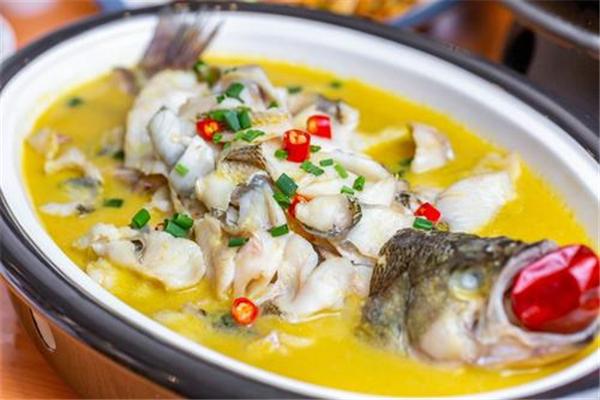 鱼常见金汤鱼头米饭