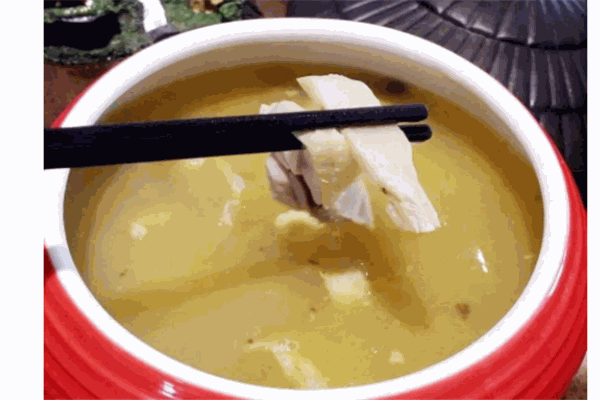 野山菌炖鸡
