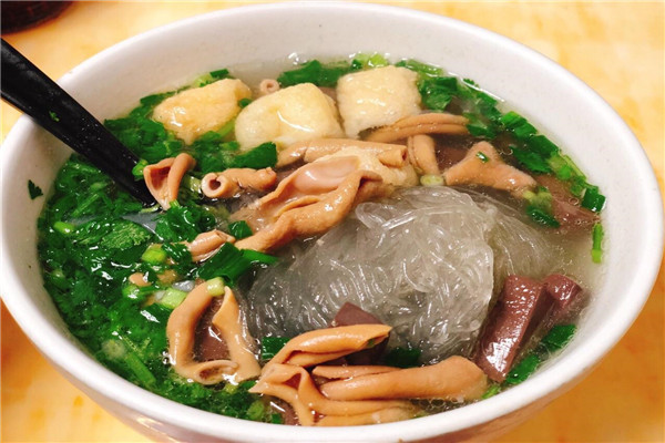 苓记鸭血粉丝