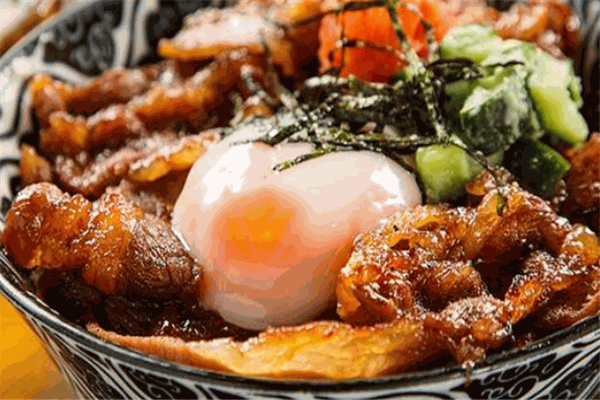 七丼烧肉饭