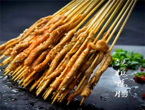 辣小货烤鸭肠