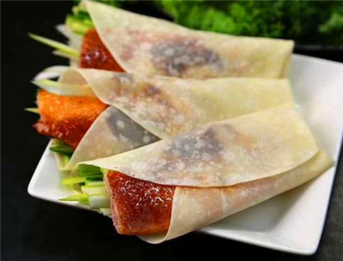 京师傅烤鸭卷