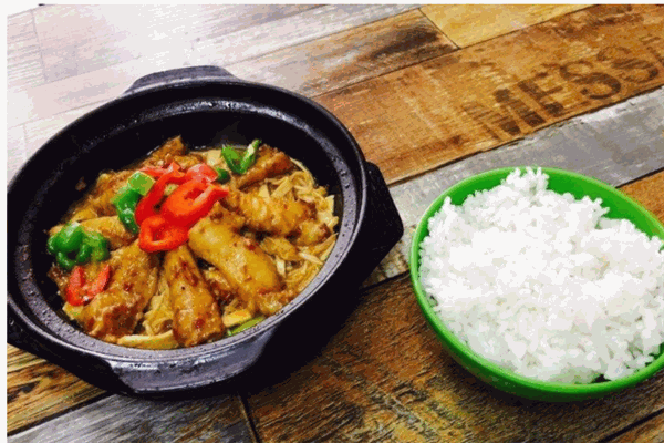 巧仙婆焖鱼米饭