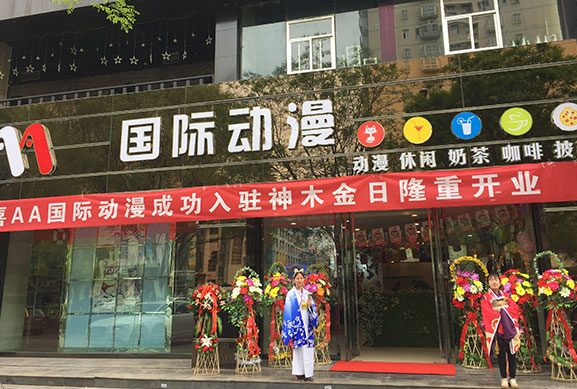 aa动漫店加盟