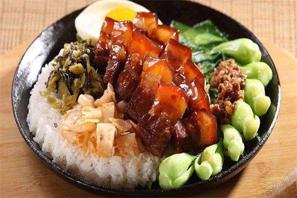 小食娘卤味蒸饭