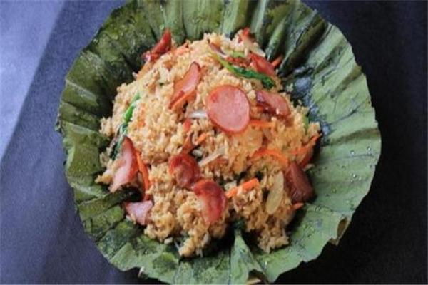 船步荷叶饭