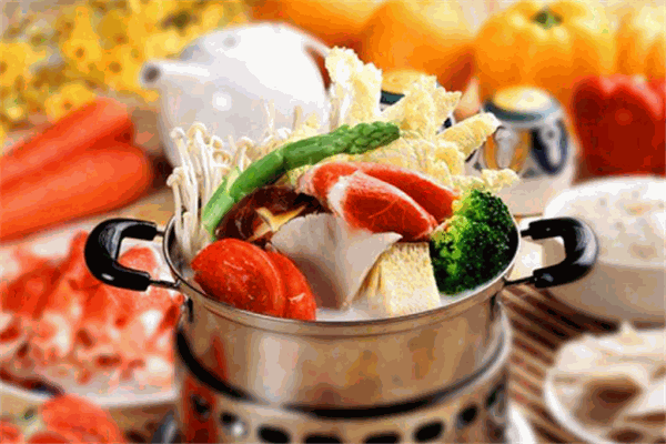 川滋味涮烤旋转小火锅