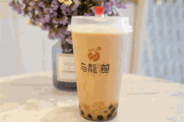 乌龙煎奶茶