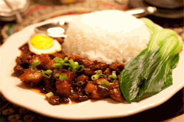 双连卤肉饭