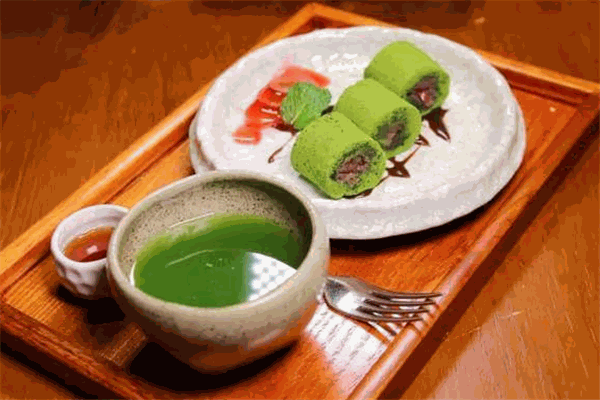 和茗抹茶寿司