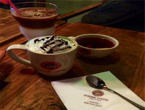 some coffee
