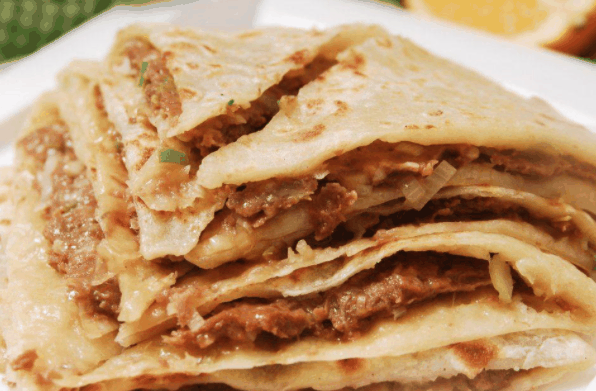 二饼牛肉饼