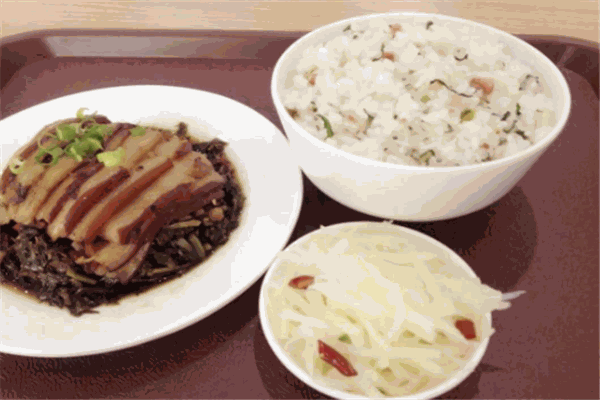 文庙咸菜肉饭骨头汤