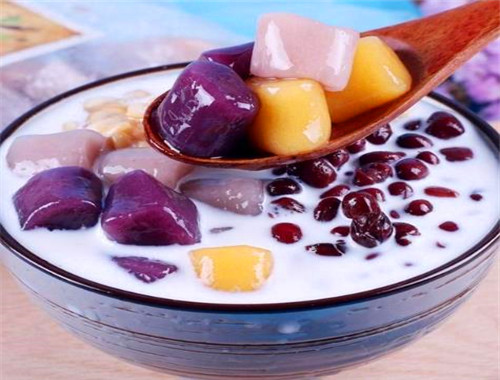 阿豆与仙草甜品