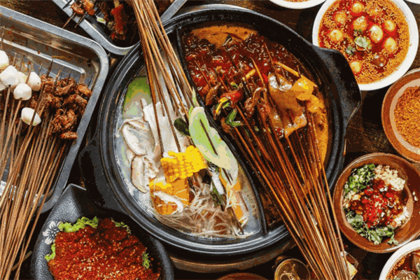 蜀蘸串串香火锅