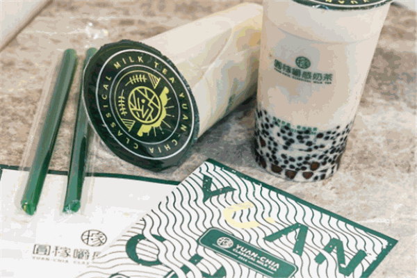 圓稼嚼感奶茶