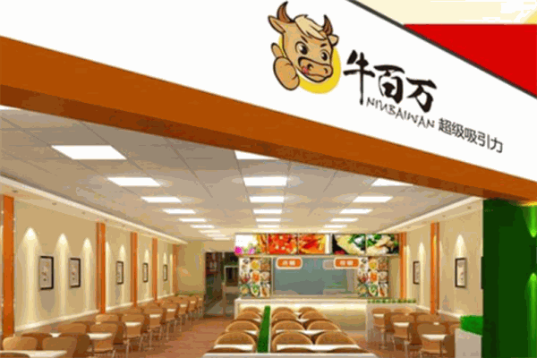 牛百万牛排饭