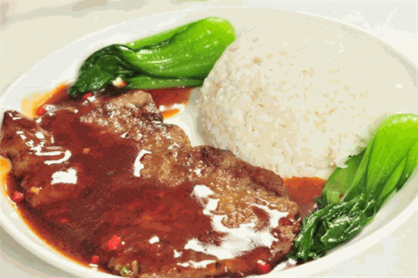 牛百万牛排饭