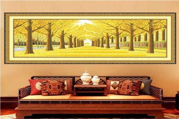 棕榈树全景画加盟
