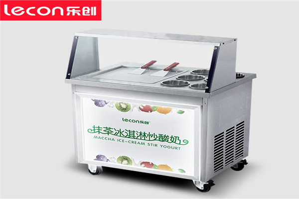 乐创炒冰机加盟