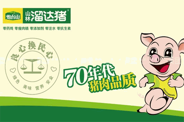 山林溜达猪