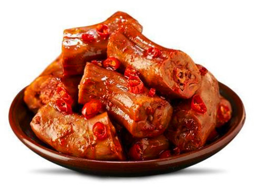 麻辣鸭脖