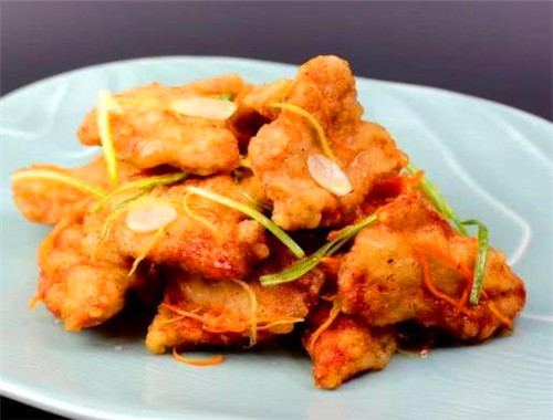 七仔锅包香鸡柳