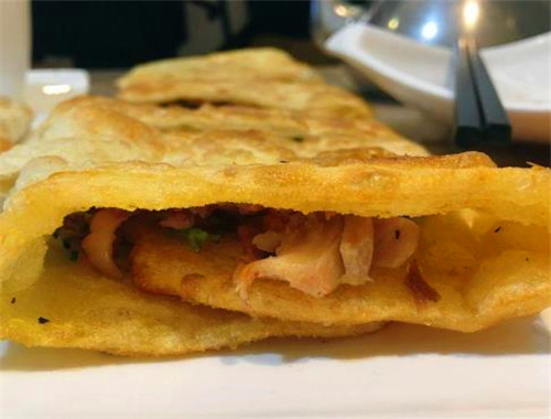 刀鱼卷饼