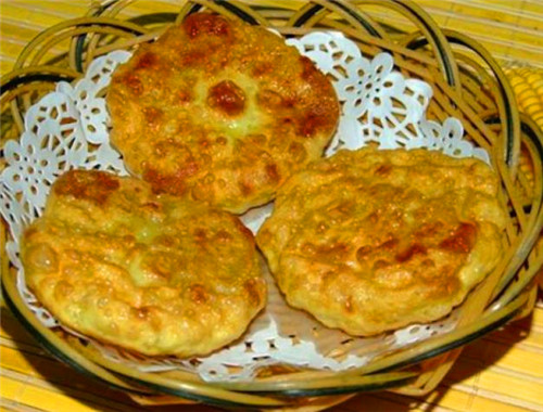 石磨嫩玉米饼