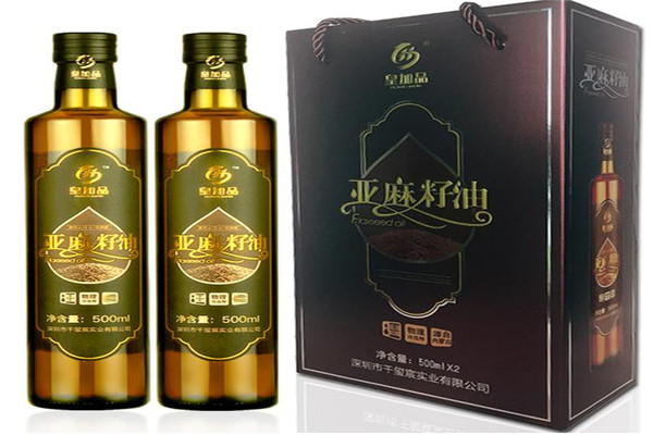 皇加品亚麻籽油加盟