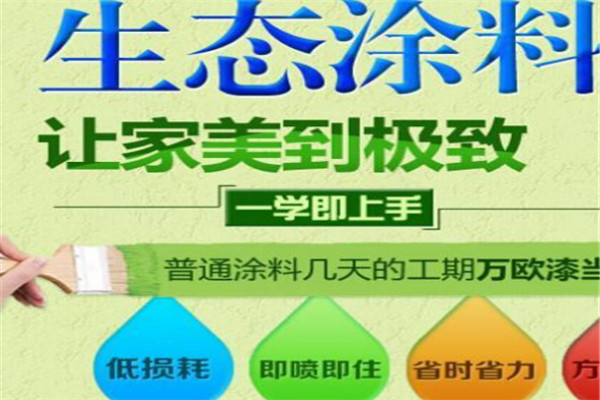 万欧彩粒漆加盟