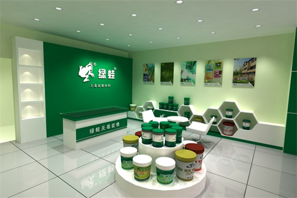 绿蛙涂料加盟
